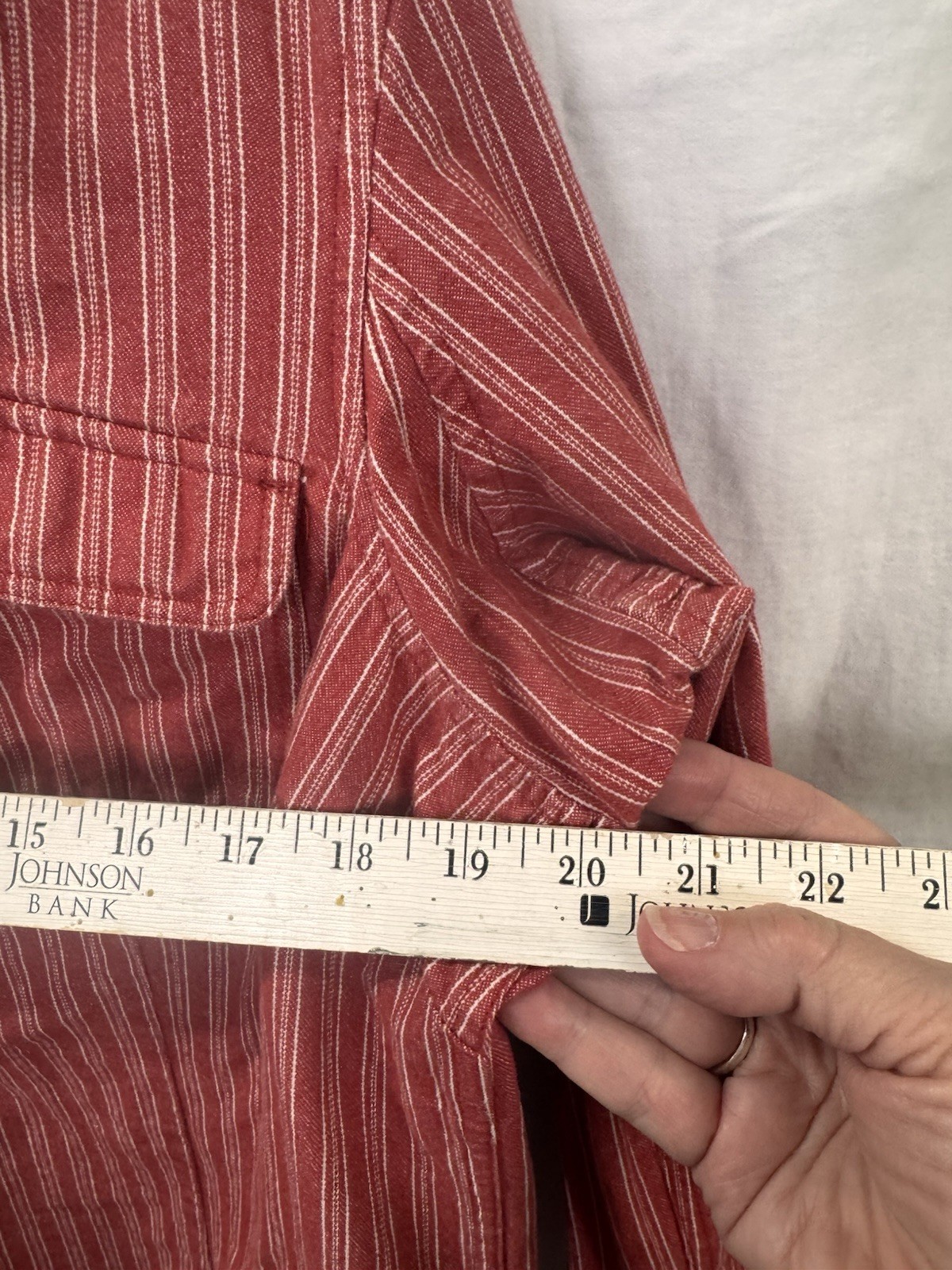 DULUTH TRADING PULLOVER HALF BUTTON TUNIC TEXTURE… - image 8