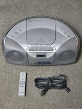 Sony CFD-S200 CD/Radio/Cassette Boombox With Original Remote Power Cord