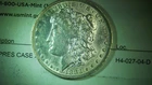 1883-O New Orleans Morgan Silver Dollar Cleaned Scratches Flashy Coin AU Details