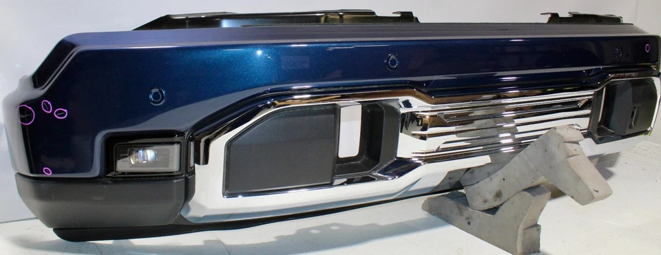 2022 2023 2024 GMC SIERRA 1500 DENALI FRONT BUMPER ASSEMBLY PAINTED WITH SENSORS - Image 3 of 4