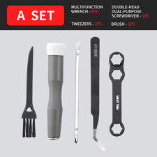 Fishing Reel Disassembly Repair and Maintenance Kit Contains Multi-Function Wren