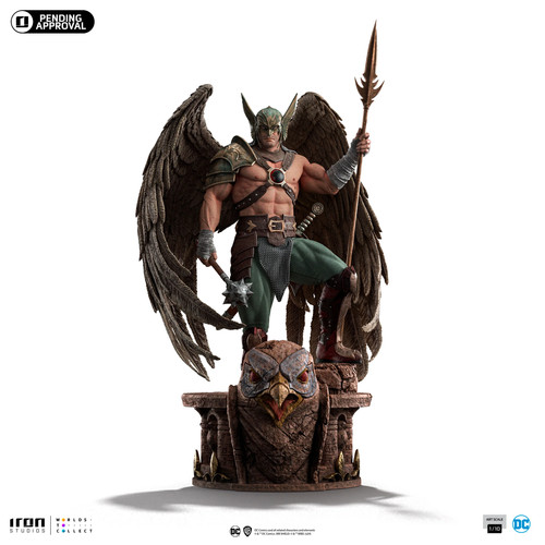 Iron Studios Hawkman DC Comics 10th Anniversary 1/10 Scale Statue - Picture 10 of 10