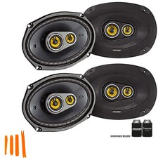 Kicker 46CSC6934 Two Pair CS Series CSC693 6x9" 3 Way Speakers 4 Ohm 2 Pairs