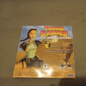 Omikron: The Nomad Soul  Sega Dreamcast  CASE AND Booklet ONLY! 2000 