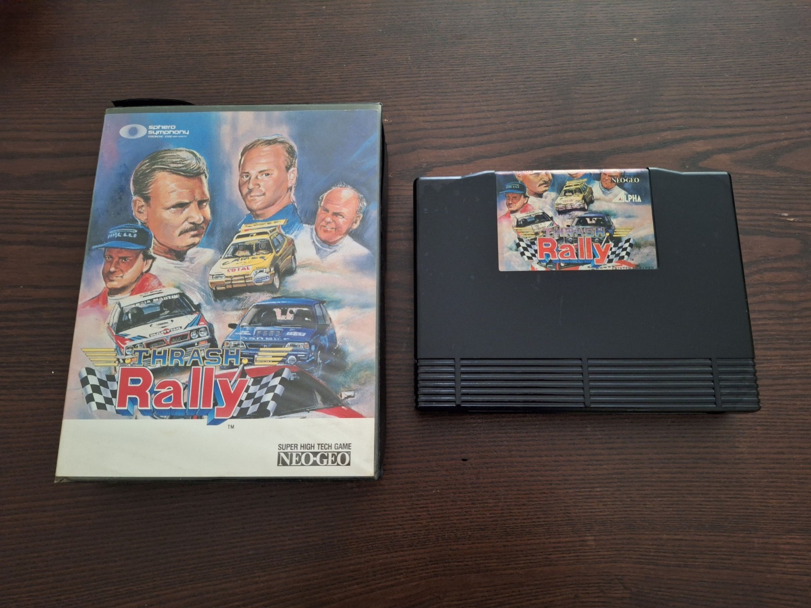 Jeu Neo Geo AES Trash Rally US / EURO Thrash SNK