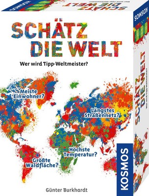 Schätz die Welt | Günter Burkhardt | Deutsch | Spiel | Brettspiel | 682866