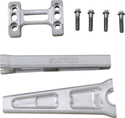 Slyfox Handlebar Riser Kit Raw Tm Sly5 Ebay 