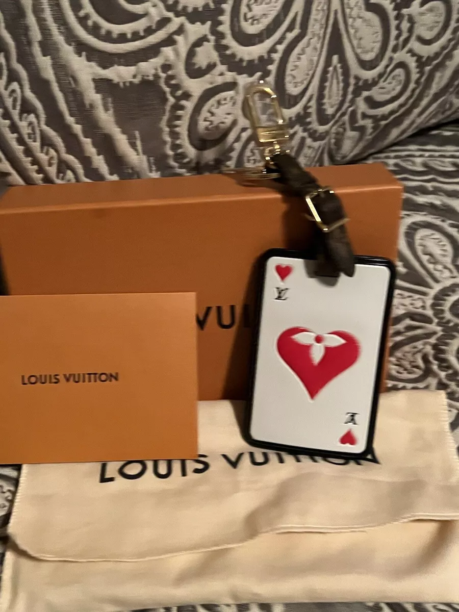 Brand New Louis Vuitton Game On Luggage Tag LV Card Bag Charm 2020