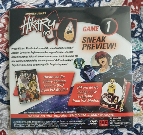 Shonen Jump's Hikaru No Go Episode 1 Sneak Preview (DVD) Anime Promo Demo SEALED - Picture 2 of 3