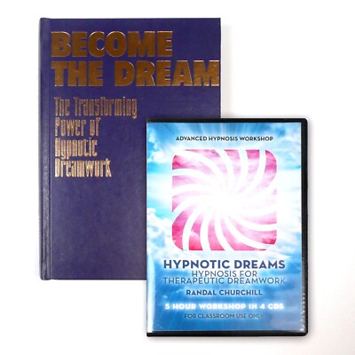 HYPNOTIC DREAMWORK Book & 4 CD workshop Hypnosis Dream Therapy Hypnotherapy