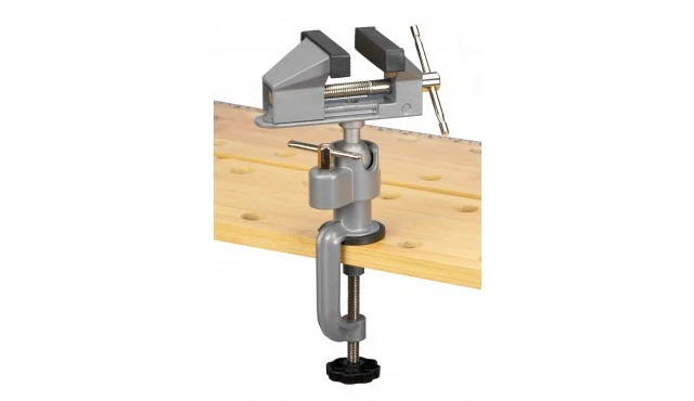 Meister Mini Schraubstock drehbar 360° Tischschraubstock Werkbank Schraubstock