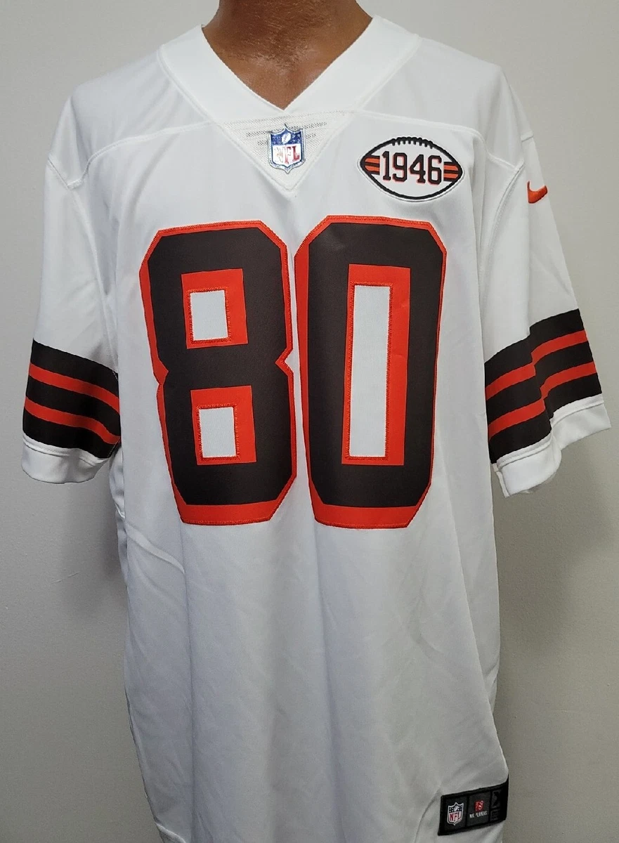 Nike On Field Men s Cleveland Browns 1946 Jarvis Landry 80 Jersey Size 2XL NEW