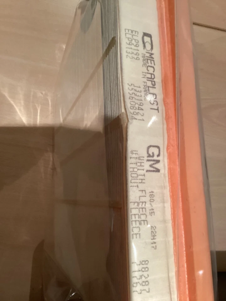 GENUINE VAUXHALL INSIGNIA A 1.6 1.8 PETROL AIR CLEANER FILTER 95519048 2009-2017 - Image 4 of 4