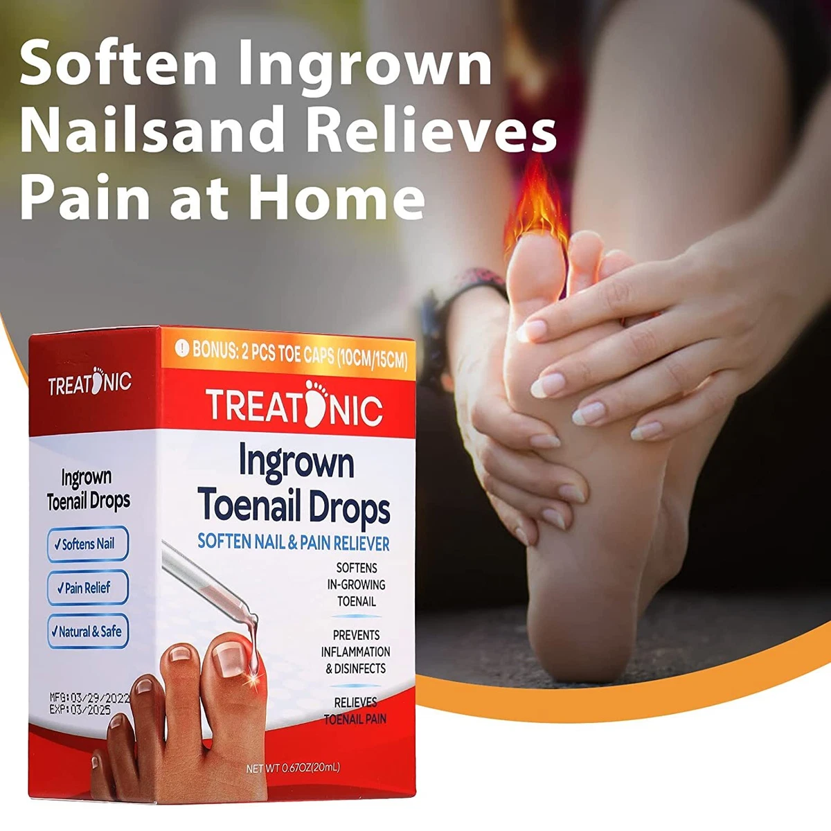 German Toenail Care oil for Removing Paronychia, Nail Care and Treatment,  Nail Care for Healthy Foot and Hand 30ml - Walmart.com