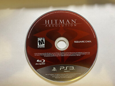Hitman: Absolution (Sony PlayStation 3, 2012) PS3 Video Game DISC ONLY