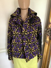 Issey Miyake Jacket Embroidered Multicolour Size 3