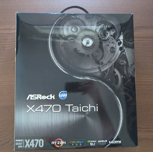 ASRock X470 Taichi AMD Socket AM4 Motherboard Ryzen 2-5000 (See Description)