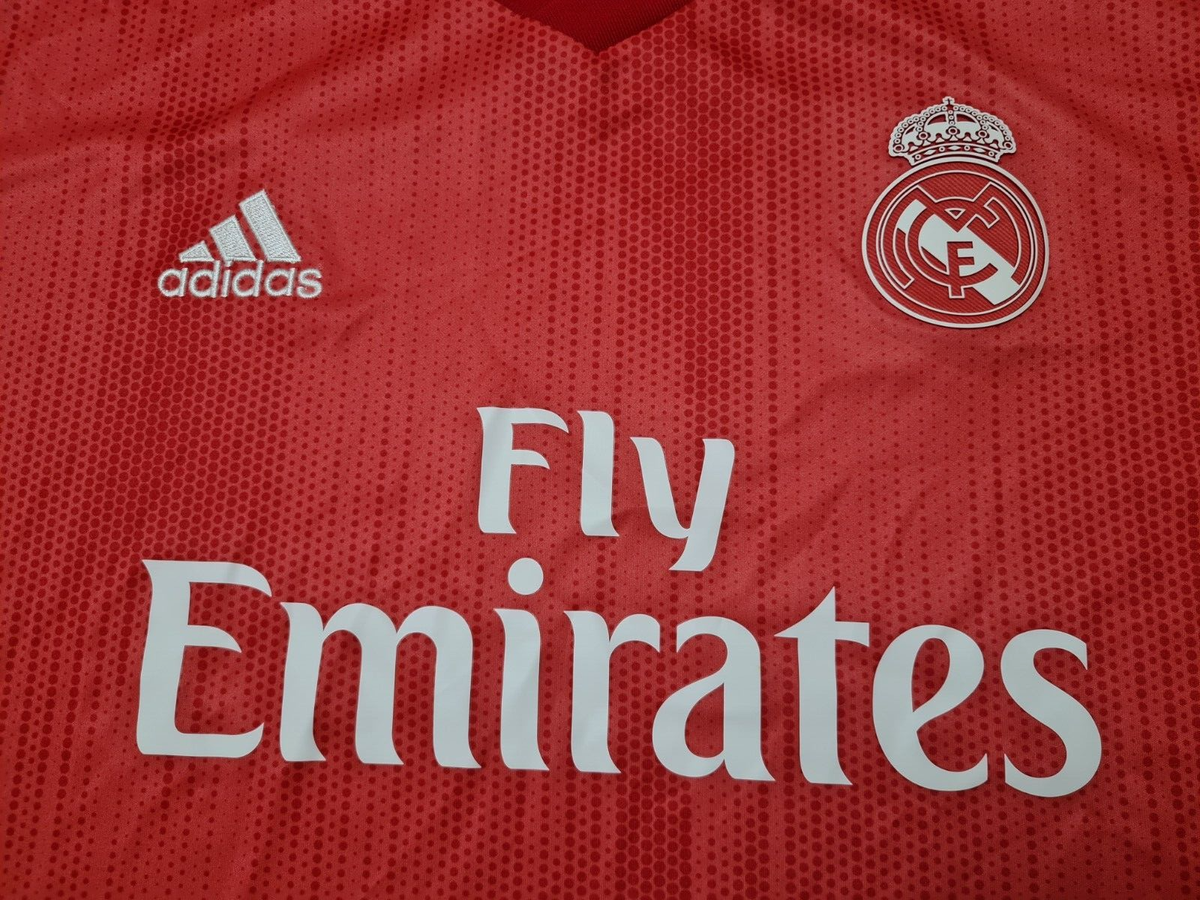 REAL MADRID 2018 2019 THIRD FOOTBALL SHIRT SOCCER JERSEY PINK szXL