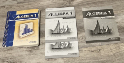 Abeka Algebra 1 Package (Solution Key, Quizzes/Tests, Test Key)