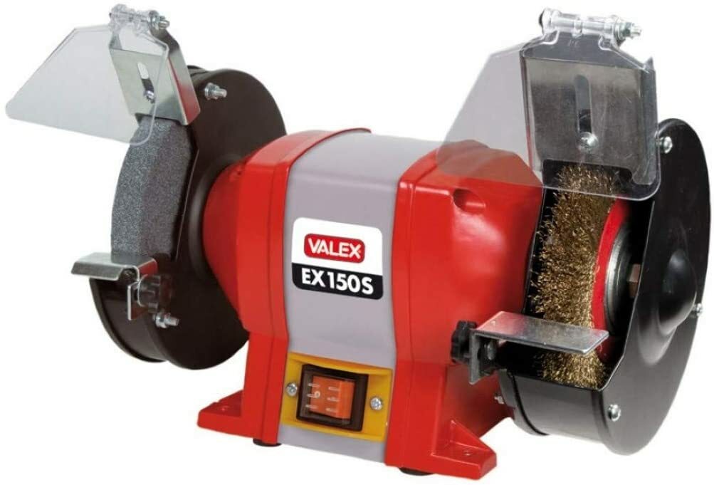 Valex EX150S 1400605 Smerigliatrice Pulitrice da Banco Combinata 250W