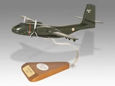 De Havilland DHC-4 Indian Air Force Desk Wood Airplane Model Small Scale 1/100