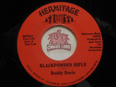 Buddy Davis   Blackpowder Rifle / I've Got A Joyful Feeling, 45 RPM NM (14C)