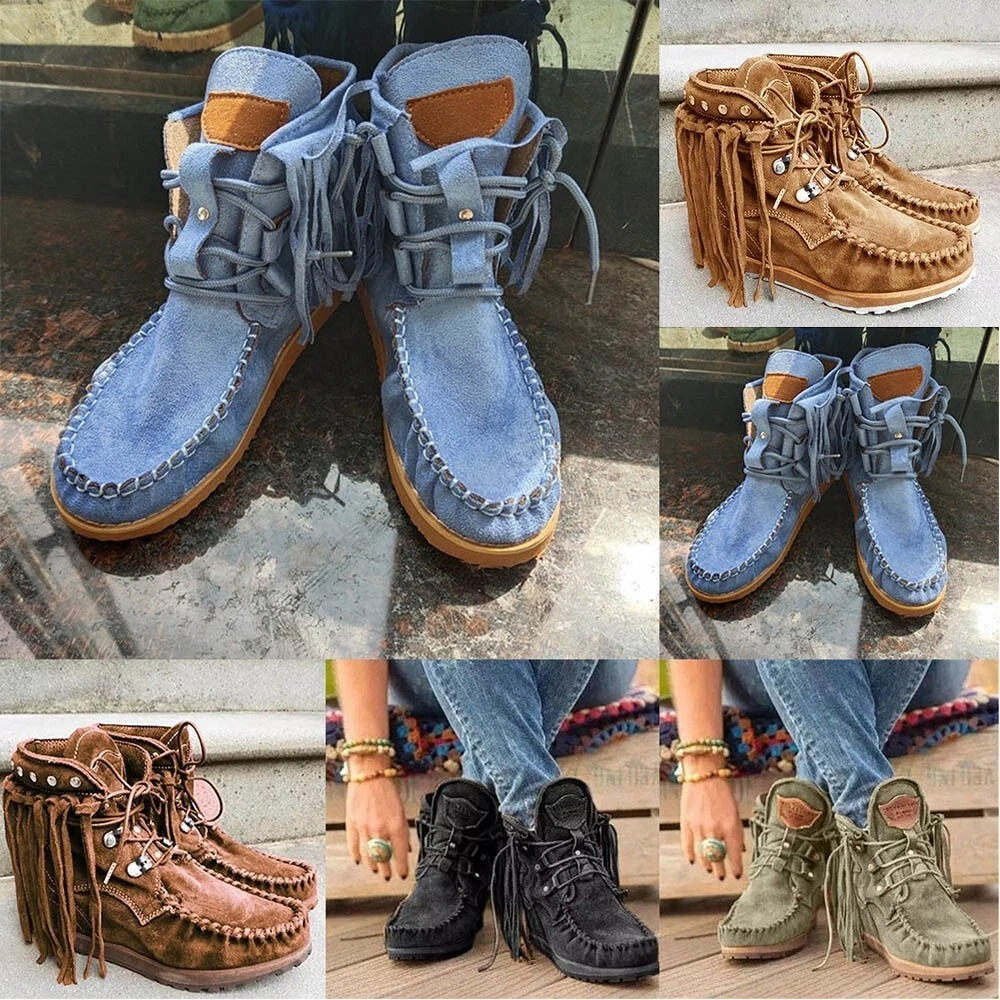 Women's winter moccasin boots hot sale
