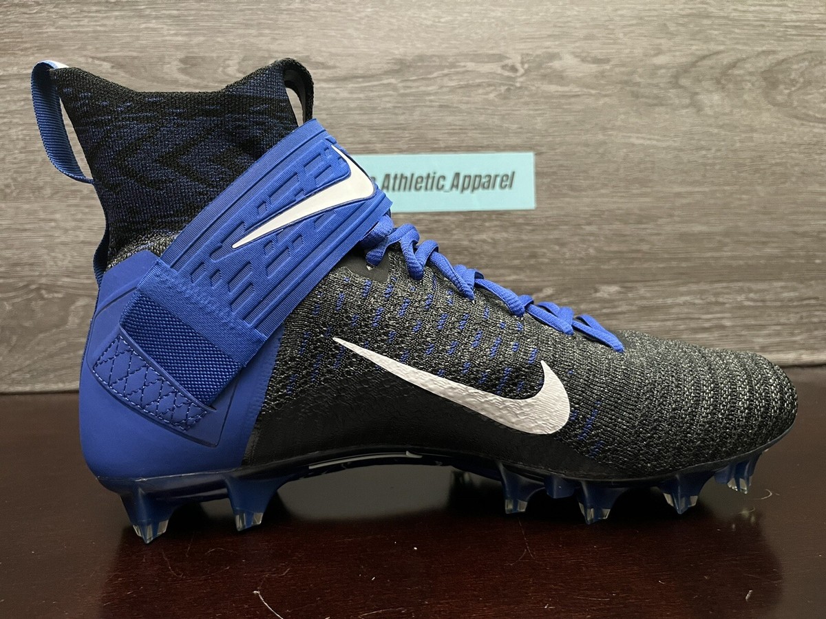 Nike Alpha Menace Elite 2 Flyknit Black Blue Football Cleats  display picture 2