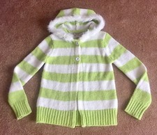 GIRLS SWEATER JACKET SIZE 10 - 12 ARIZONA FUR GORGEOUS EXC