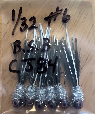 Lot De 3 Gabarits (jigs) Faits Main Pour Crappie - Mustad, 1/32 Oz - Coloris Variés