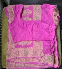 asian indian pakistani SAREE dress. Size 8