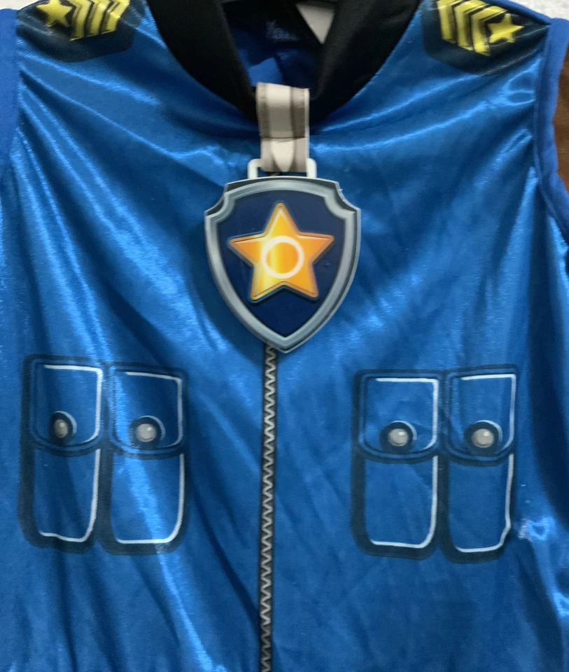 ⚡️Conjunto de mono parlante disfraz de persecución de la patrulla canina para niños pequeños (2T-3T) ⚠️Solo traje👈 Foto 2 de 3