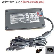 200W 7.4mm Adapter Power Charger HP EliteBook 8540w, 8560w, 8570w, 8730w, 8740w