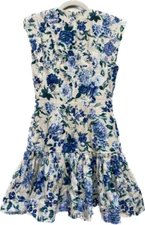 Zimmerman Sleeveless Moncur Flounce Mini Dress - Size 0