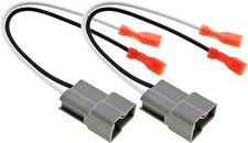 METRA 72-9301 CAR FACTORY SPEAKER HARNESS CONNECTOR PLUG FOR TOYOTA PAIR