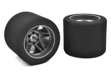 Team Corally C-14719-32 Attack Foam Rear Tires 1/8 Circuit 32 Shore 76mm mounted