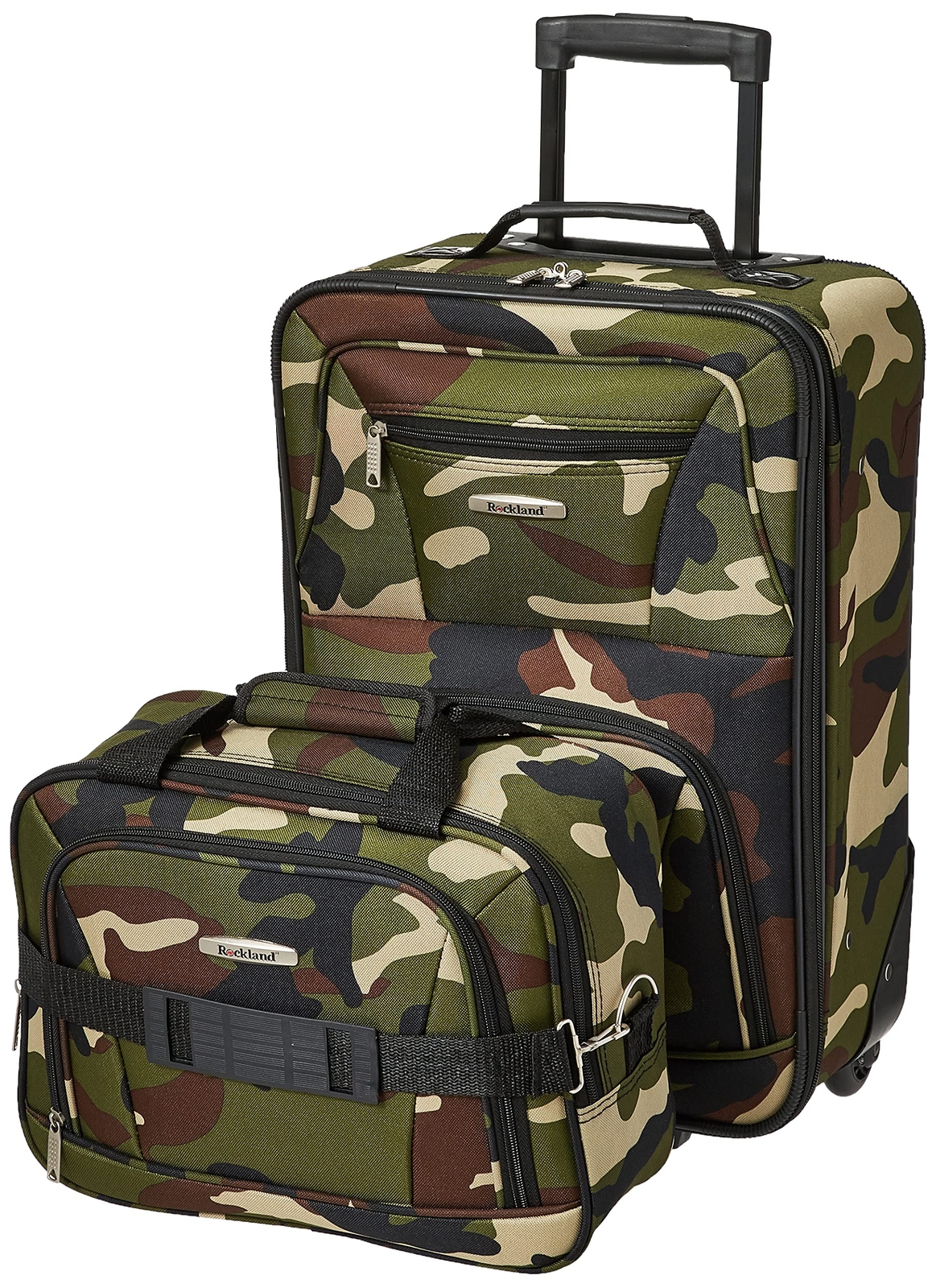 Fashion Softside Upright Luggage Set,Expandable, Wheel, Telescopic Handle, Ca...