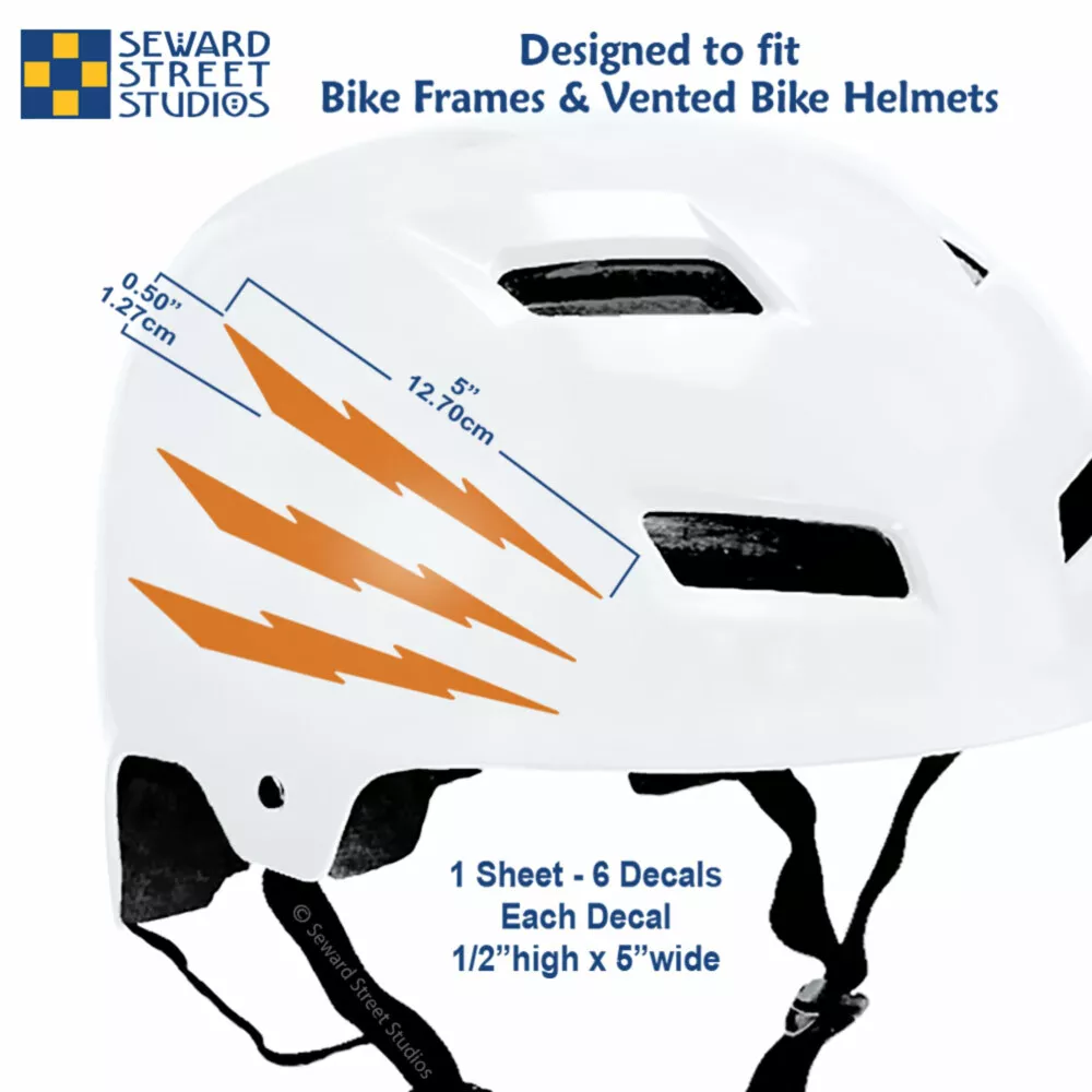 Bike helmet decals 2025
