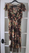 Vintage 90s Mica Dress 2 Piece Slip Dress Y2K Holt Renfrew NWT Boho 30s Grunge 8