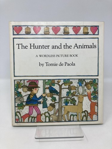 Hunter and the Animals A Wordless Picture Book by Tomie dePaola Signed 1st VG HC - Picture 8 of 9