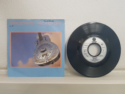 Dire Straits - Walk of Life / One World - 1985 Single 7'' LP Sultans of Swing Bug