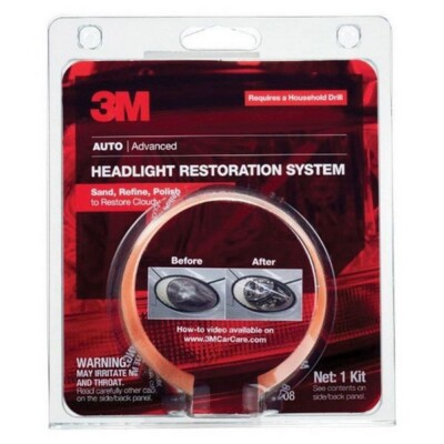 3M 39008 Headlight Lens Restoration System