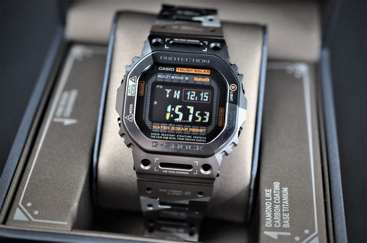 CASIO G-Shock GMW-B5000TVB-1 Titanium Men's Watch Made in CASIO G-Shock GMW-B5000TVB-1 Titanium Men's Watch Made in