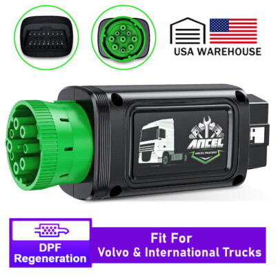 DPF Regen Tool Heavy Duty Truck Diagnostic Scanner OBD2 Bluetooth Code Reader 