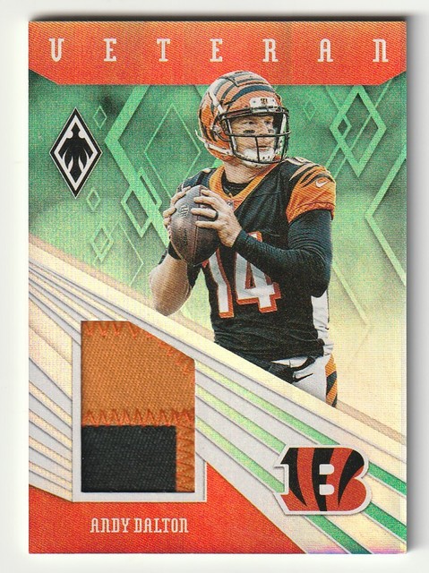 2019 Panini Phoenix PRIME Green Veteran Jersey Patch Andy &hellip;
