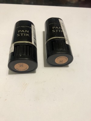 2 Max Factor Panstik Foundation - 25 Fair, 9g