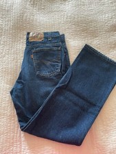 Vintage Orange Tab Levis 517 Mens 34x30 Med Blue Boot Cut Cotton Made in USA