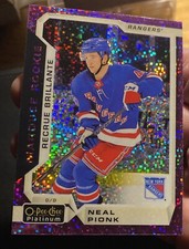2018-19 O-Pee-Chee Platinum - Neal Pionk MARQUEE ROOKIE VIOLET PIXELS #198🔥