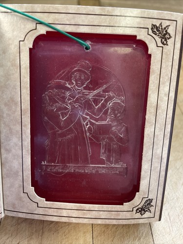 Vintage 1978 Mcdonalds Christmas Gift Norman Rockwell Inspired Ornament - Picture 5 of 5