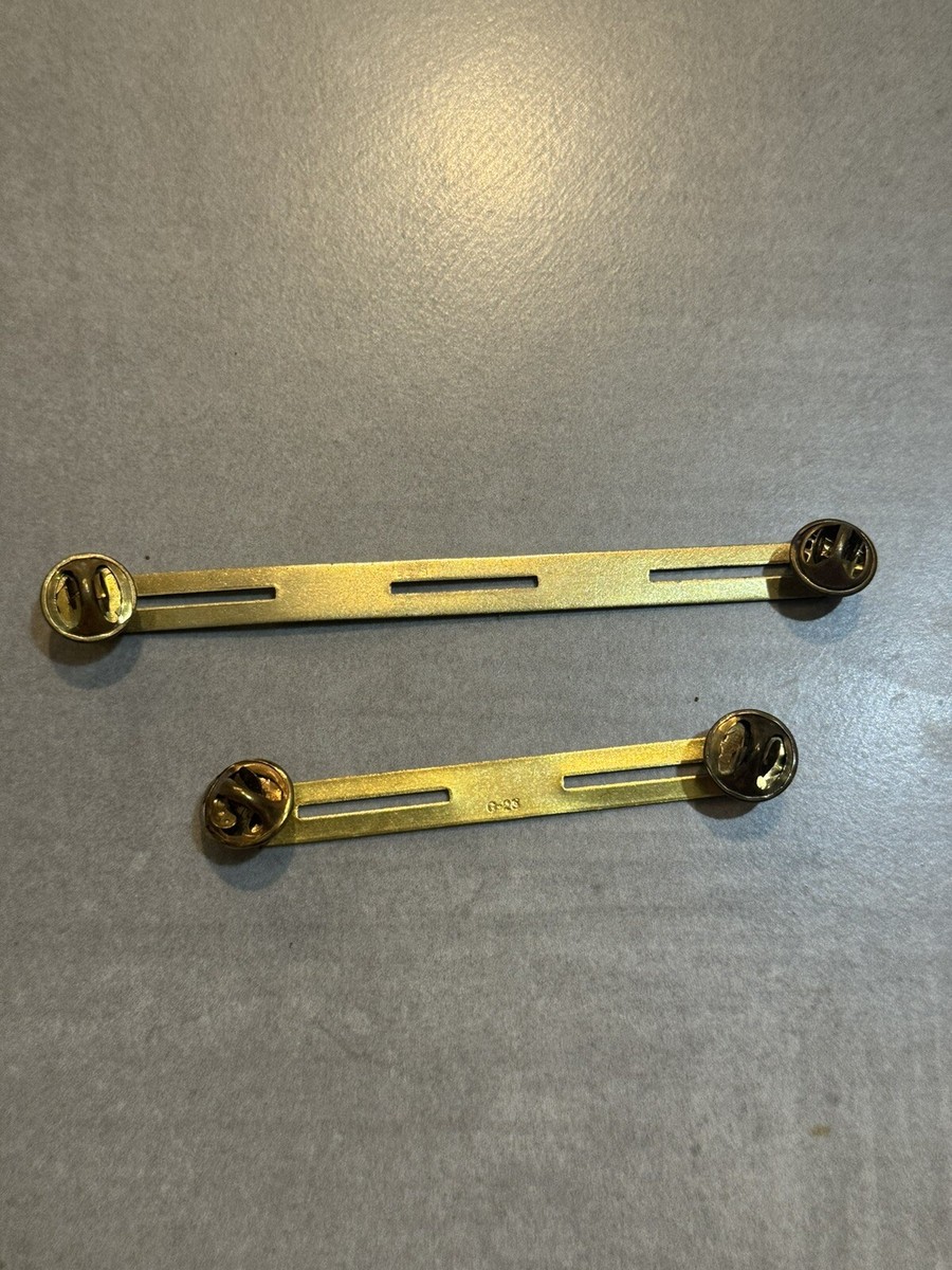 Ribbon Mounting Bar GENUINE US Military - Brass Base Bar With Quadruple ...